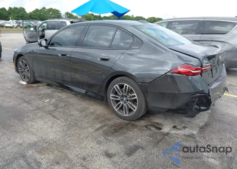 2025 BMW 530I from USA, damaged, VIN WBA43FJ07SCU69871